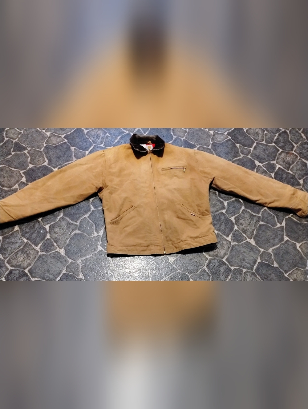Carhartt Detroit Canvas quilted lined coat VINTAGE